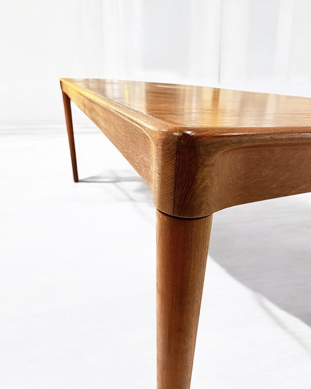 F 362 SC extendable teak dining table by Bramin, 1960’s