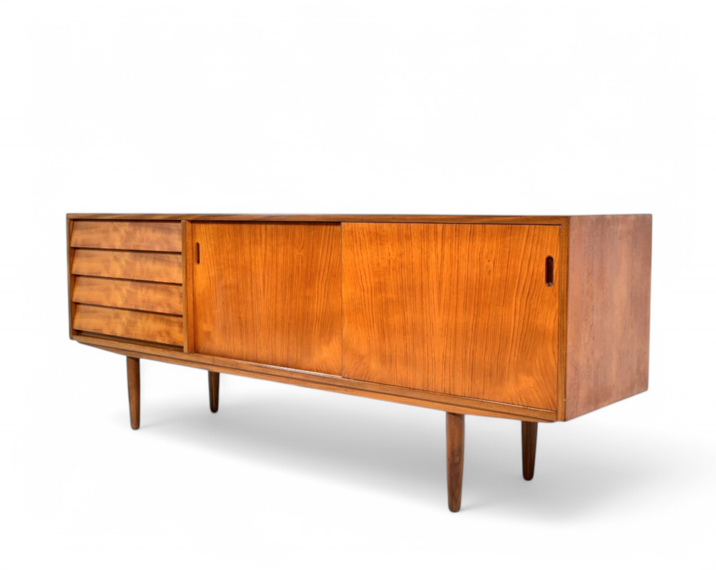 F 368 JC Teak sideboard by Bramin, Denmark 1960s