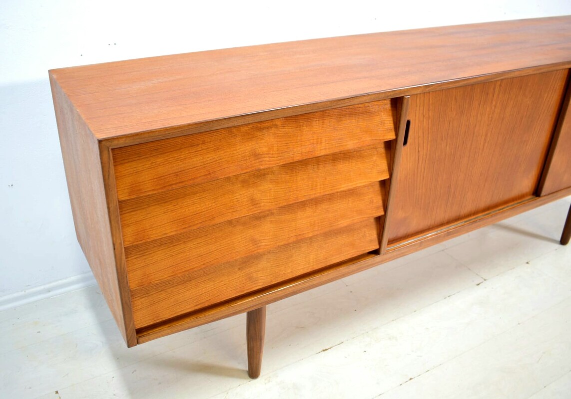 F 368 JC Teak sideboard by Bramin, Denmark 1960s