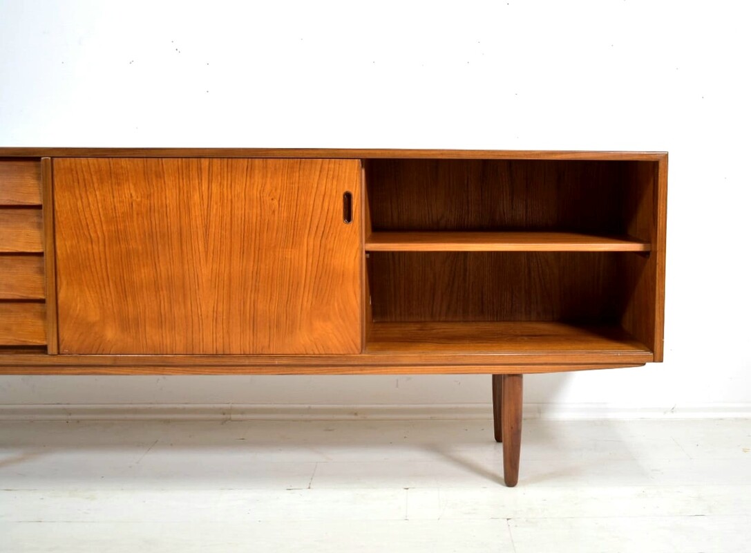 F 368 JC Teak sideboard by Bramin, Denmark 1960s