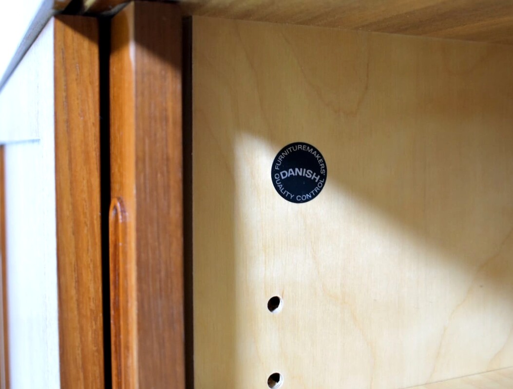 F 376 JC JC Teak sideboard by Poul Hundevad, Denmark 1960s