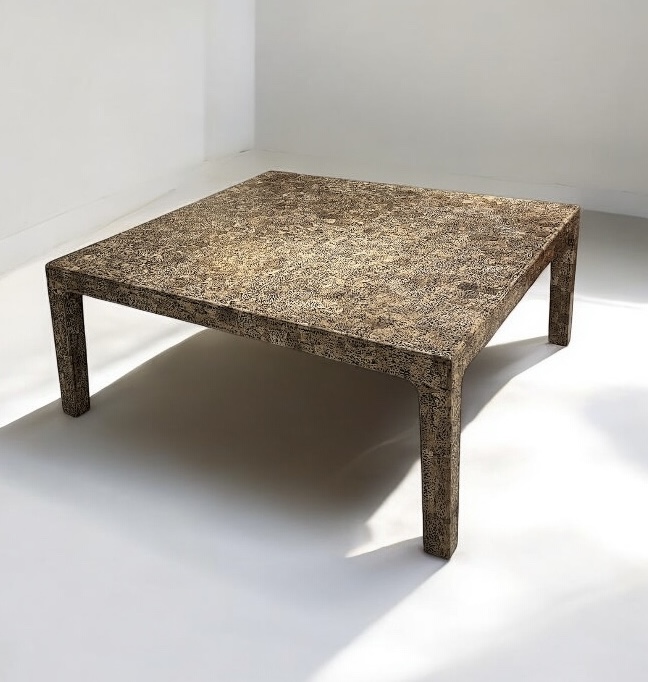 F 381 JFC vintage scale pattern coffee table 