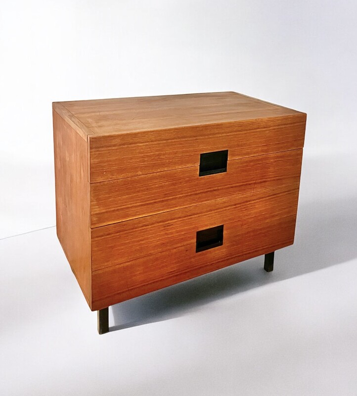 F 388 JC teak chest of drawers by Cees Braakman, japanese serie 