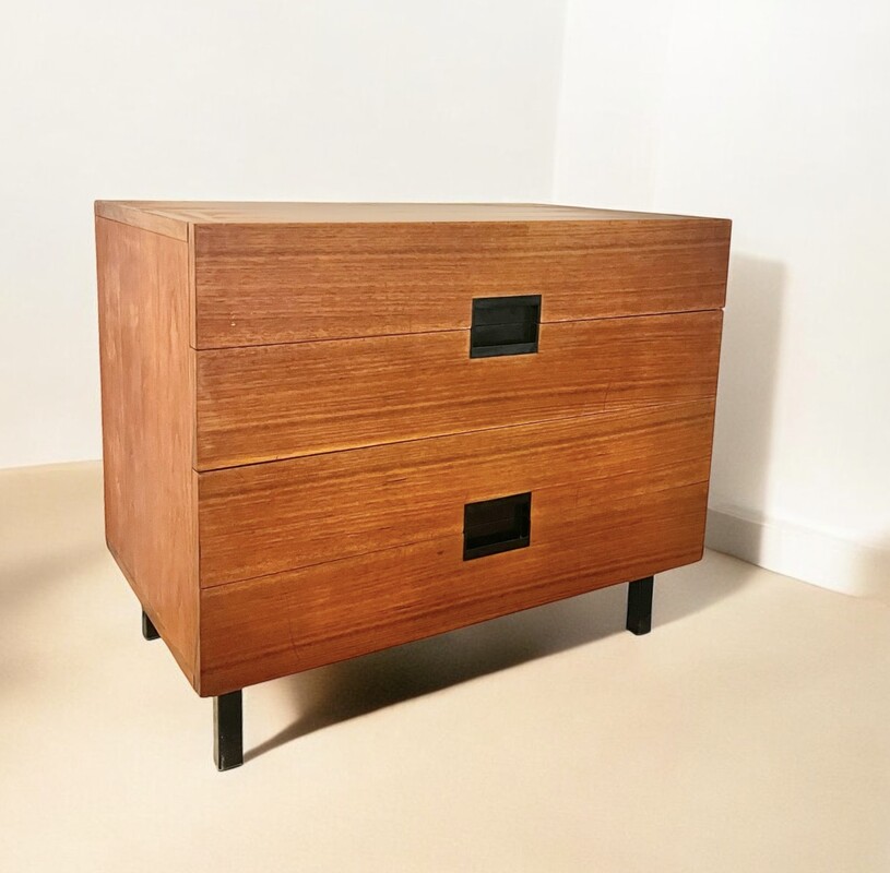 F 388 JC teak chest of drawers by Cees Braakman, japanese serie 