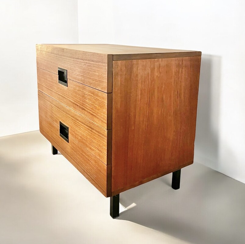 F 388 JC teak chest of drawers by Cees Braakman, japanese serie 