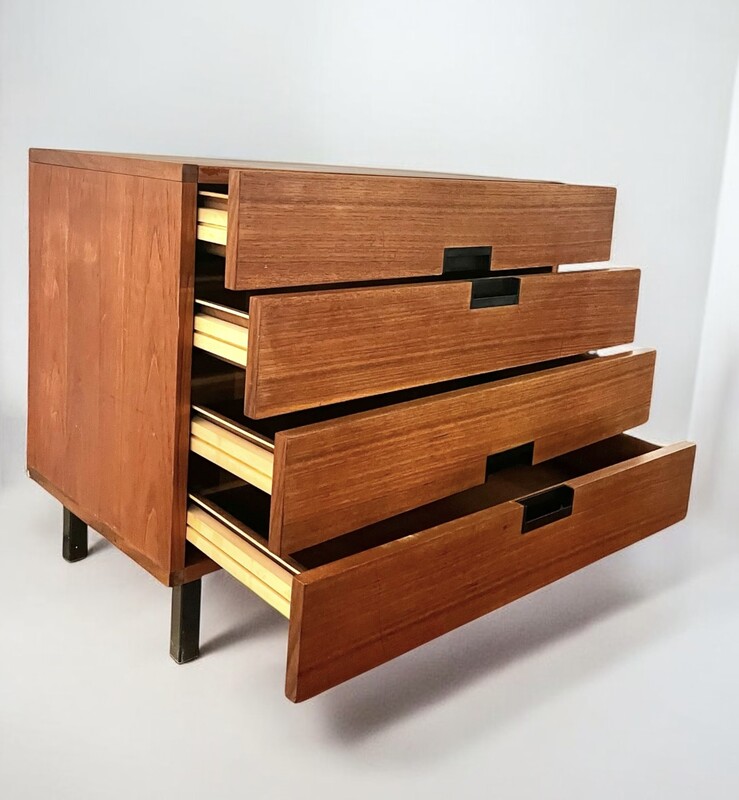 F 388 JC teak chest of drawers by Cees Braakman, japanese serie 