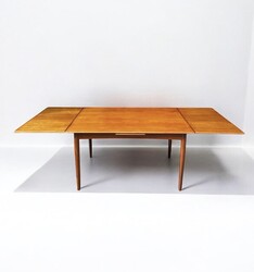 F 395 JD/RC scandinavian teak dining table, 1960´s