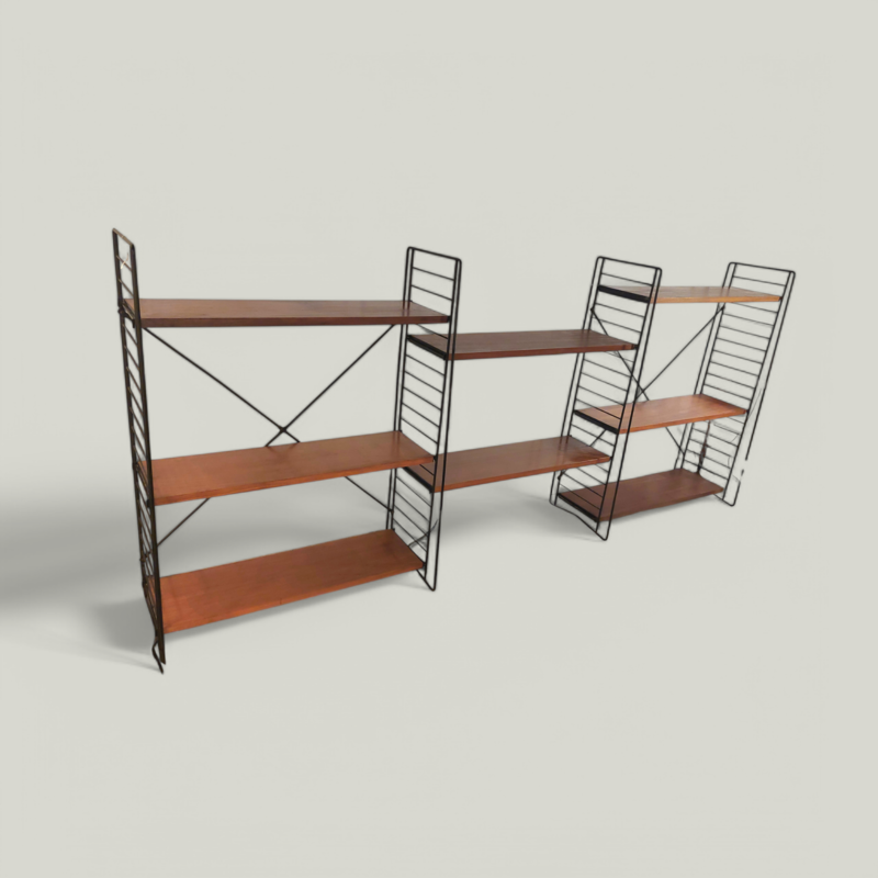 F 397 JC Teak modular shelves 1960s 