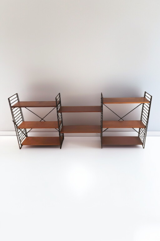 F 397 JC Teak modular shelves 1960s 