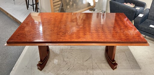F 616 AS neoclassic marquetry table - desk, 1940’s