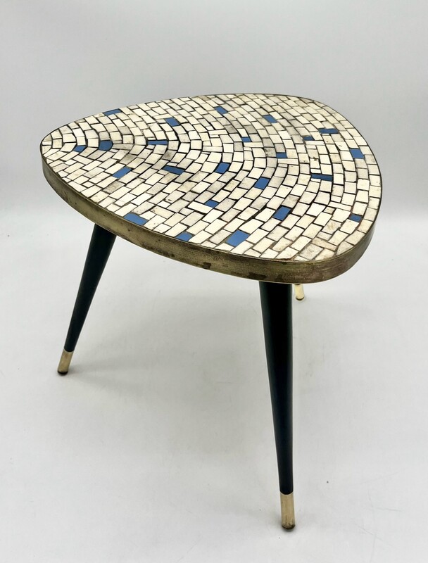 F 685 JD/RC mosaic small side table by Berthold Müller, 1950’s