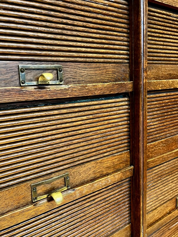 F 712 APO notary’s cabinet with rolling shutters, circa 1900