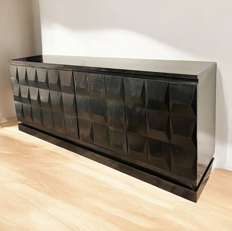 F 717 AS Brutalist De Coene sideboard, 1970’s