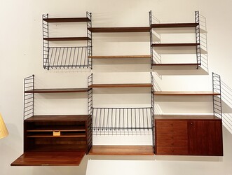 F 723 SC modulable wall unit by Nisse Strinning