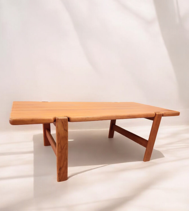 F 848 JC Scandinavian teakwood coffee table, Denmark 1970s 