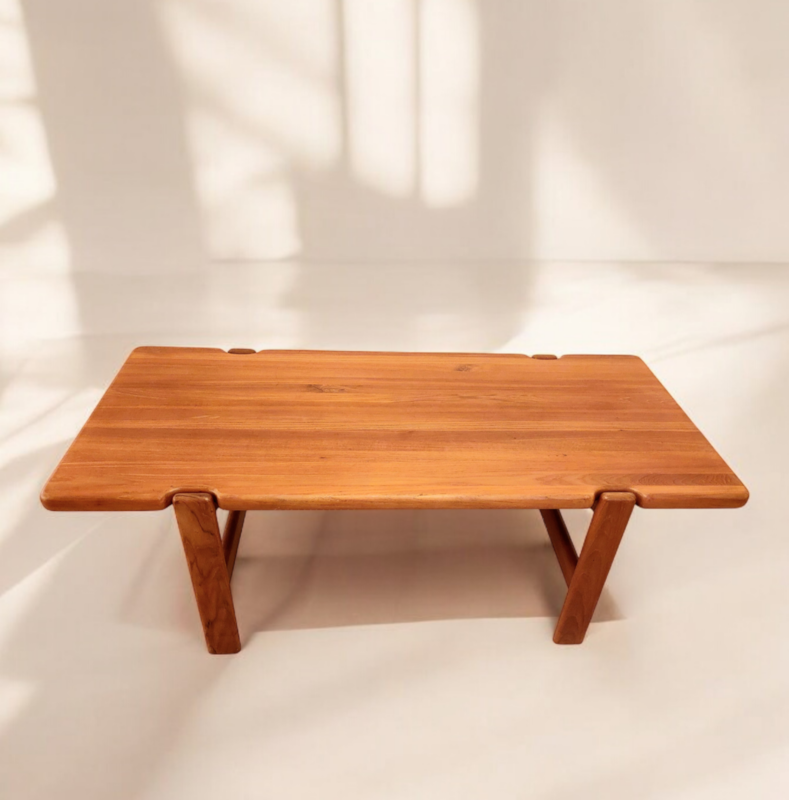 F 848 JC Scandinavian teakwood coffee table, Denmark 1970s 