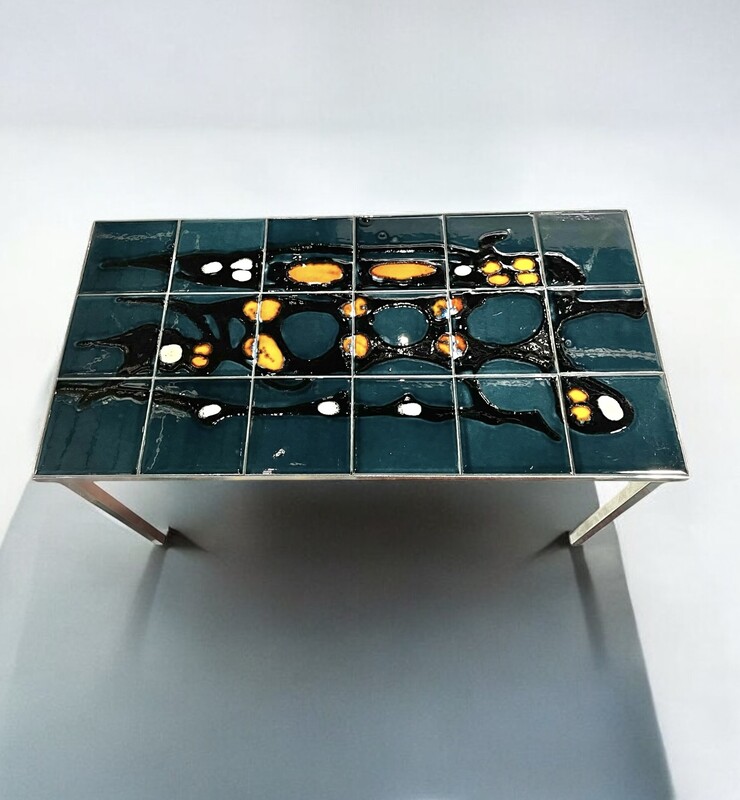 F 882 AS ceramic tiles coffee table 