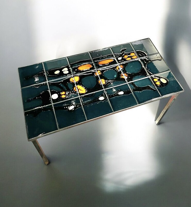 F 882 AS ceramic tiles coffee table 