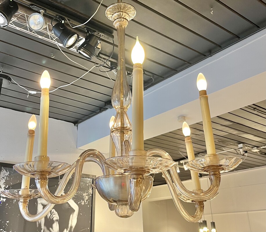 L 233 YD Murano glass chandelier by Venini