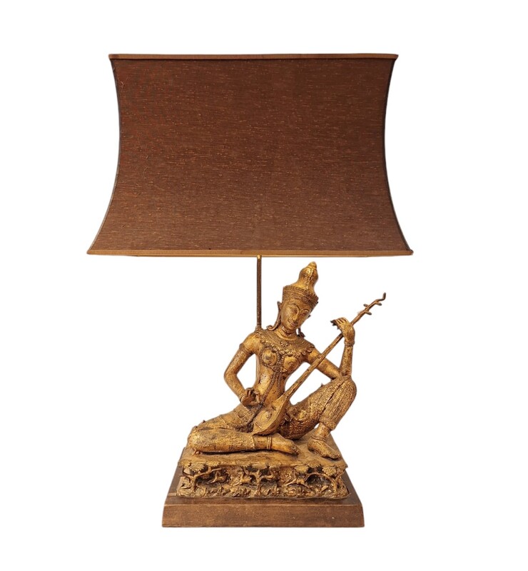 L 319 JFC bouddha table lamp 