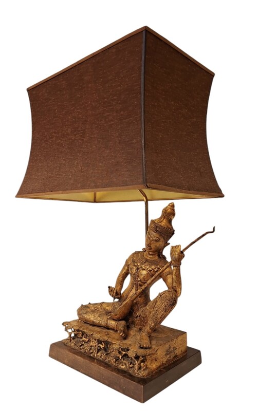 L 319 JFC bouddha table lamp 