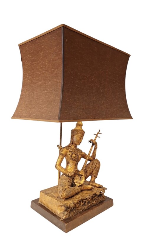 L 319 JFC bouddha table lamp 