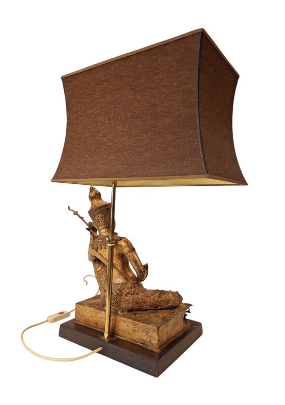 L 319 JFC bouddha table lamp 