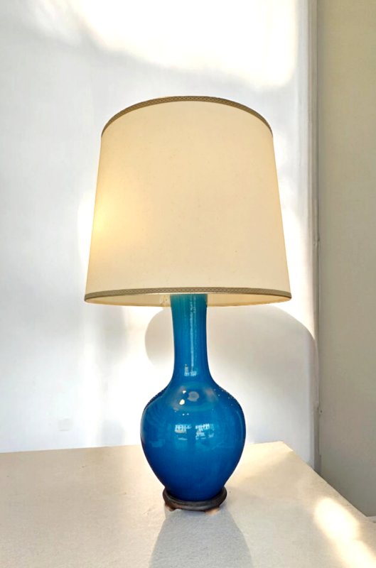 L 340 JC Lamp-mounted Chinese vase 1950s