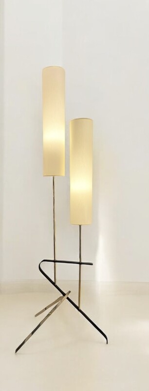 L 357 OB floor lamp att to Arlus, France 1960’s