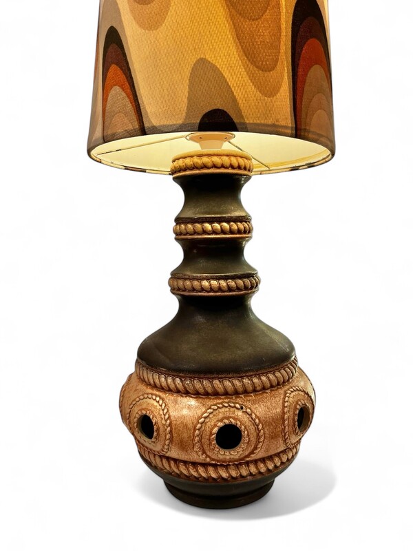 L 377 APO vintage ceramic lamp, 1970’s