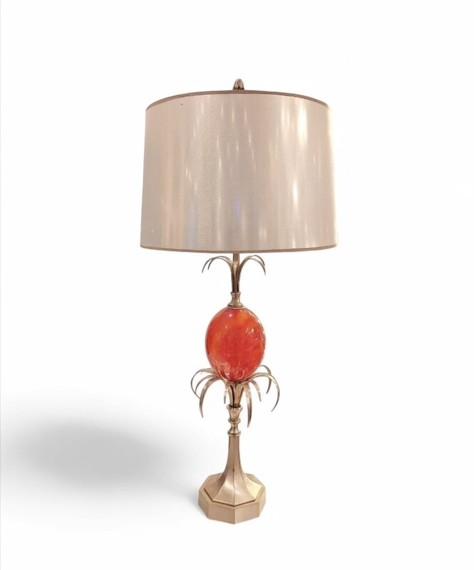 L 396 APO ananas lamp by Maison Charles, 1970’s