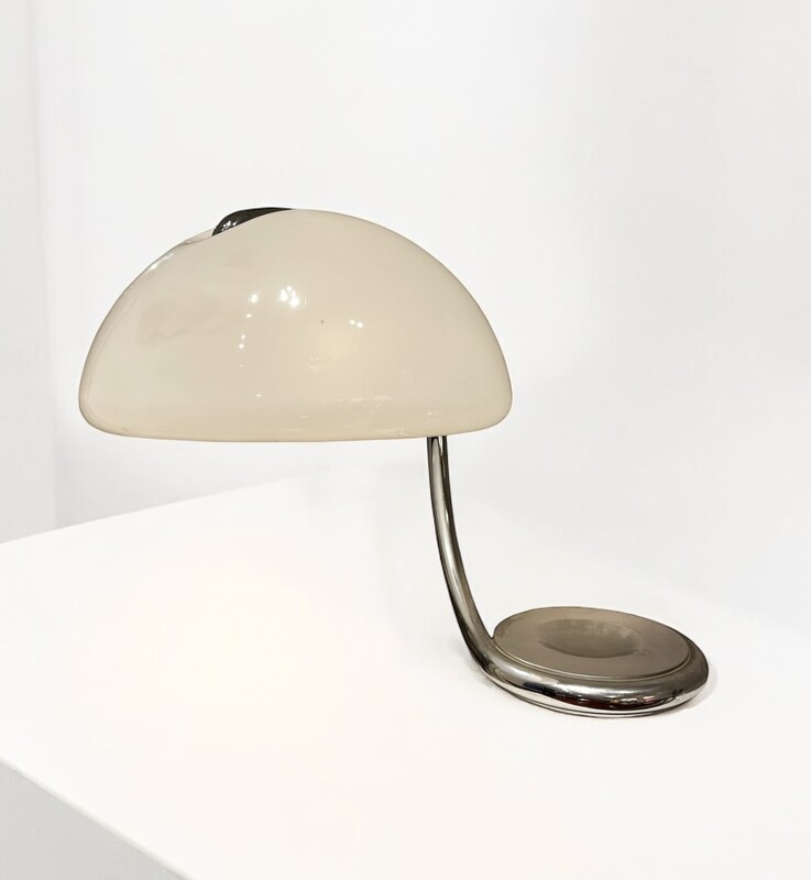 L 445 AV ELIO MARTINELLI 'SERPENTE' LAMP FOR LUCE, 1965