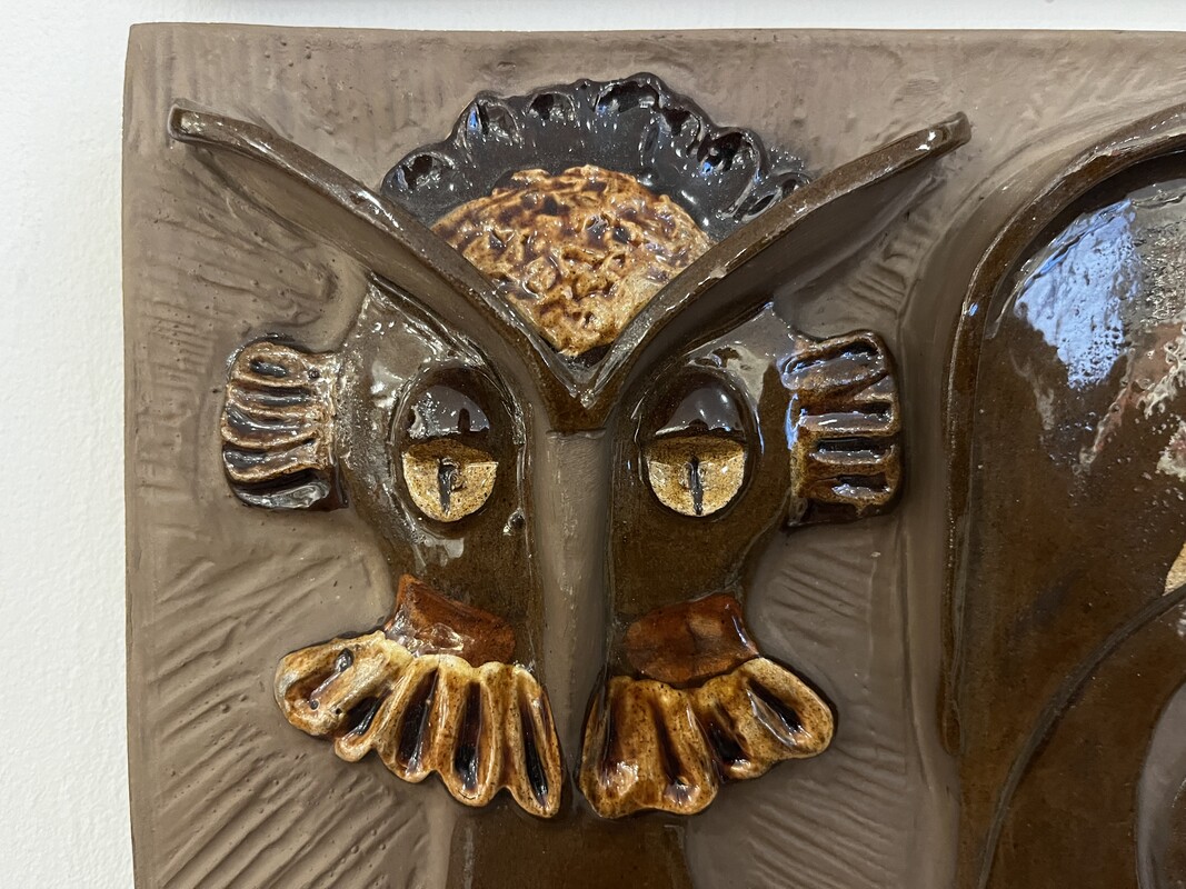 M 146 APO vintage ceramic owl, Sweden 