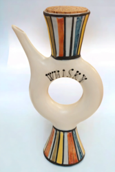 M 147 JC ceramic pitcher by Roger Capron, Vallauris 1950