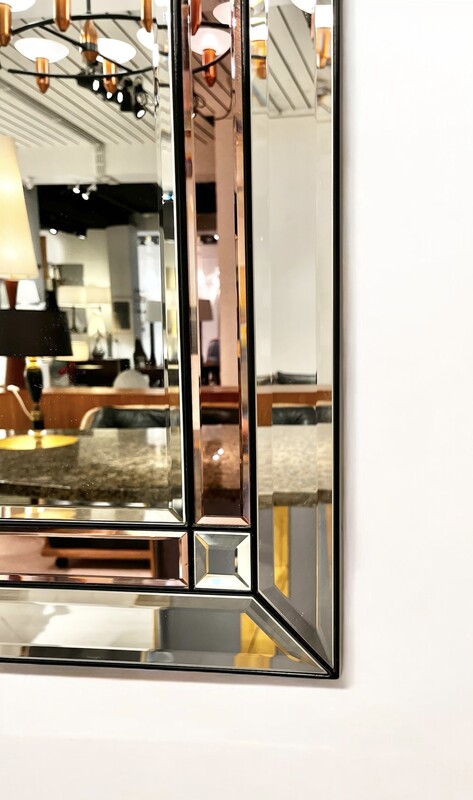 M 802 JFC Hollywood Regency Mirror by Deknudt 