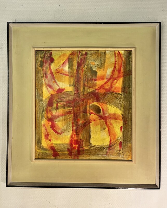 P 304 RP abstract painting, 1963