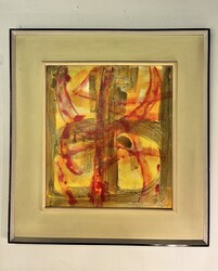 P 304 RP abstract painting, 1963