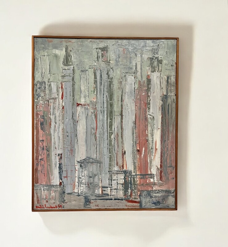 P 315 AS abstract painting by André Albert 