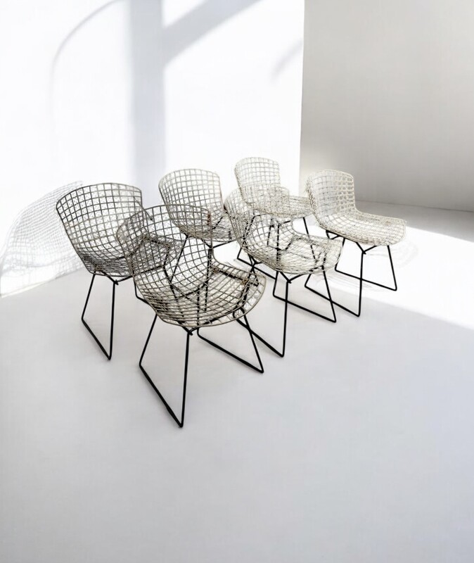 S 230 GOT set of Bertoia chairs