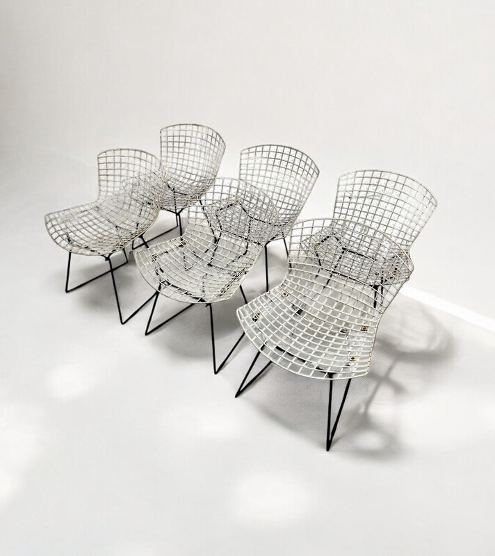 S 230 GOT set of Bertoia chairs