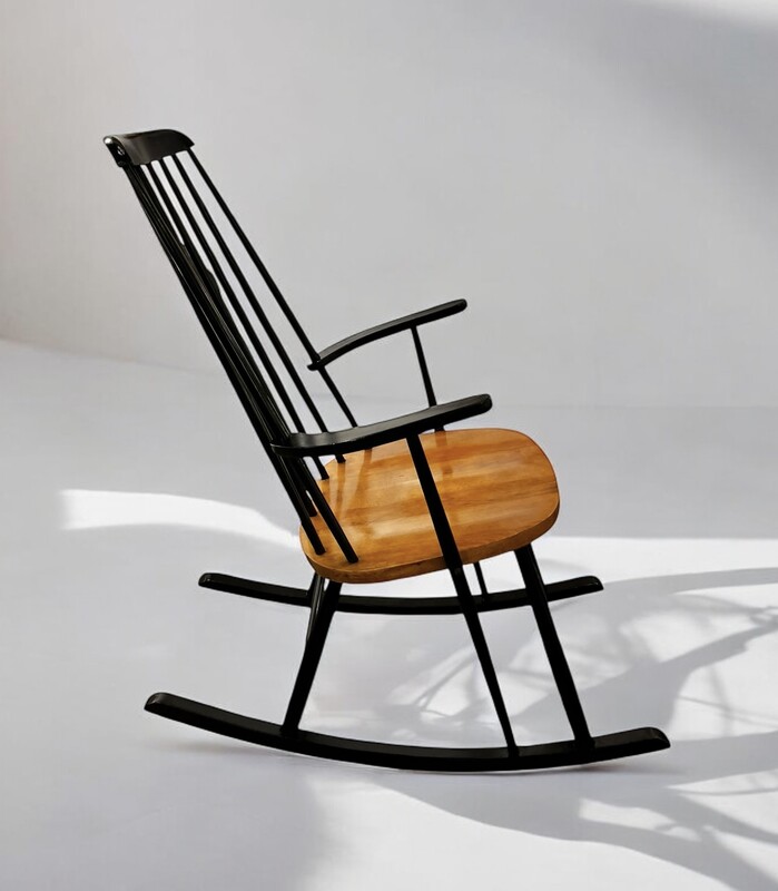 S 257 RP scandinavian rocking chair, 1950’s