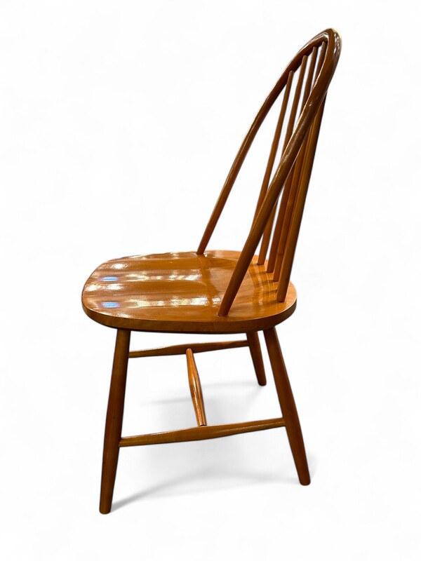 S 298 AS Set of 6 chairs in solid birch, Sweden, Äkerblom Edition, ca 1955