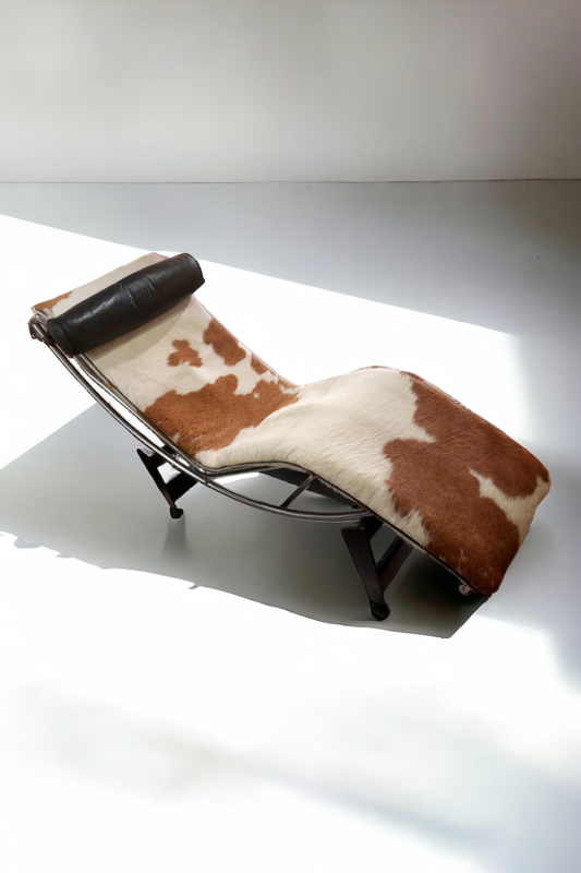 S 303 JC LC4 long chair by  Le Corbusier for Cassina1980s