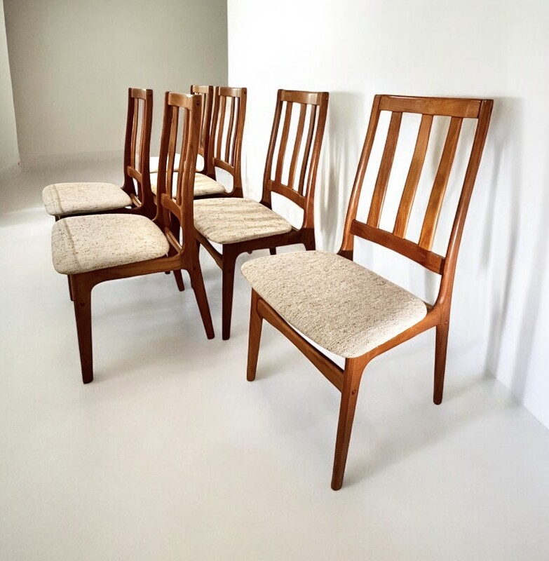 S 308 GOT set of 6 scandinavian chairs 