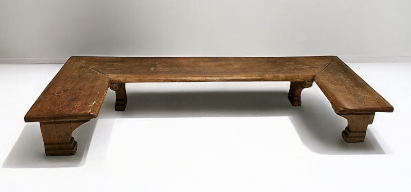 S 310 RD corner rustic bench