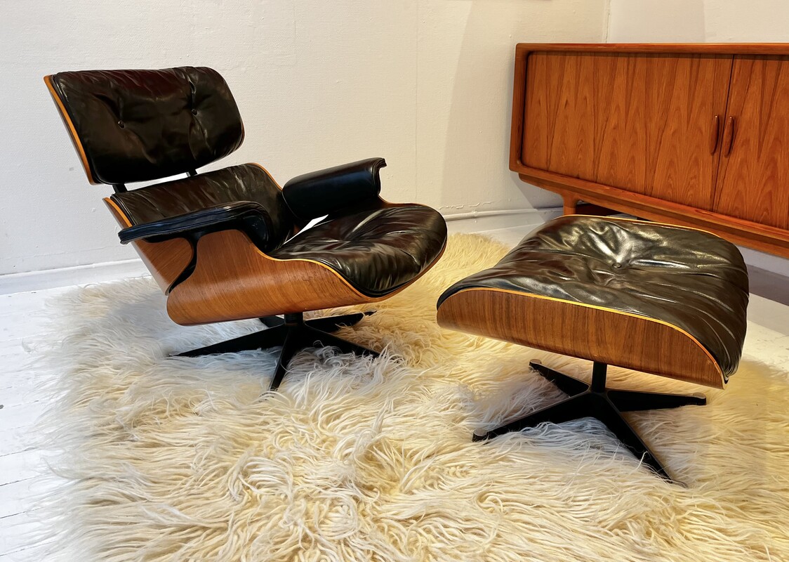 S 317 SC Lounge chair by Charles and Ray Eames, Herman Miller edition