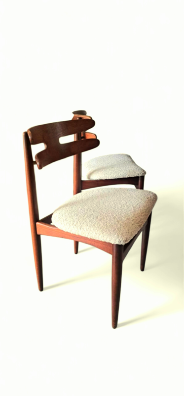 S 320 JC set 6 rosewood chairs by Johannes Andersen for Bramin